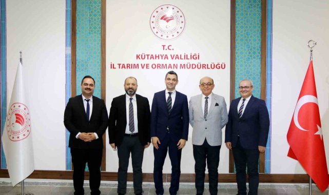 Kütahya OSB Yönetiminden yeni göreve başlayan kurum yetkililerine ziyaret