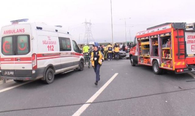 Kuzey Marmara Otoyolu'nda kaza: 1 ölü 3 yaralı