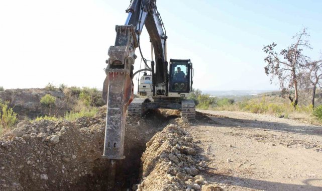Manavgat Yukarı Işıklar'ın su sorunu çözülüyor