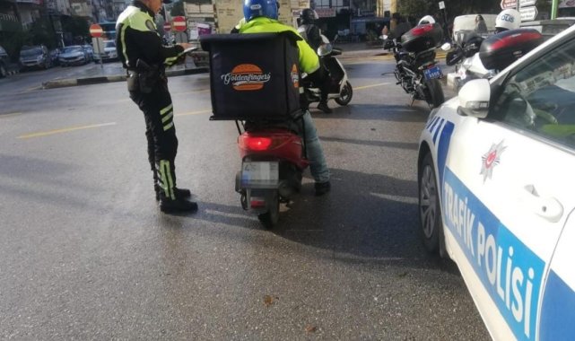 Manisa'da 279 motosiklet sürücüsüne ceza