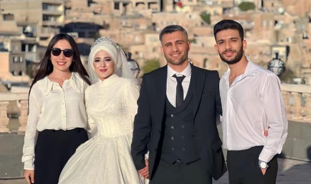 Mardinli çift, düğün için ayırdıkları parayı Filistinlilere bağışladı