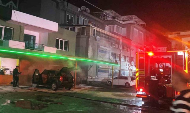 Marmaris'te alevli gece