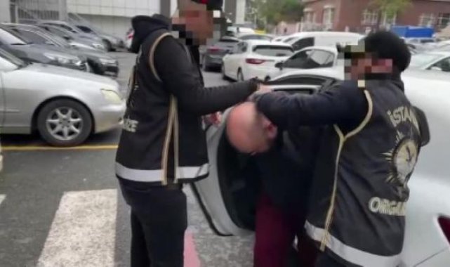 Mavi bültenle aranan organize suç örgütü yöneticisi Sarıyer'de yakalandı