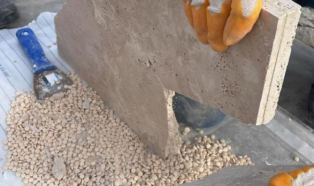 Mermer bloklarda uyuşturucu sevkiyatına 5 gözaltı
