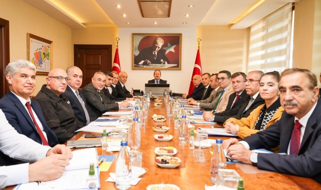 Mersin'de 2023-2024 yılı kış tedbirleri koordinasyon toplantısı yapıldı