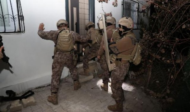 Mersin'de, 'Şahinler' suç örgütüne operasyon: 5 gözaltı