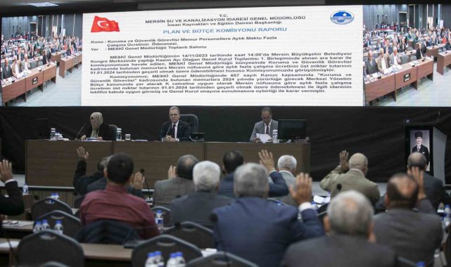 MESKİ'nin 2024 yılı bütçesi 9 milyar 462 milyon lira