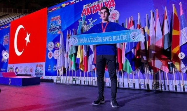 Milaslı sporcu Avrupa ikincisi oldu