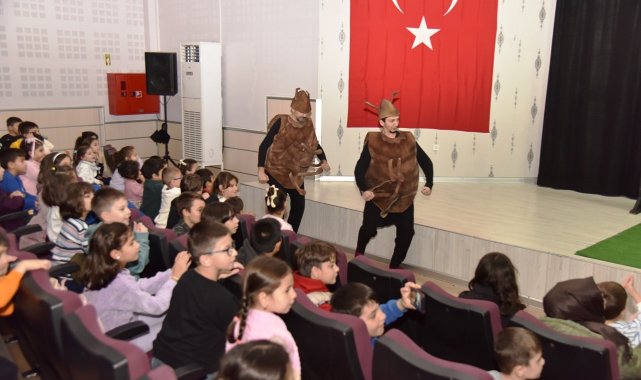 Minikler buğdayın yolculuğuna tanık oldu