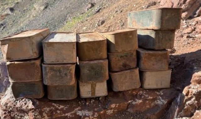 MSB: Irak'ın kuzeyinde 800 Doçka mühimmatı ele geçirildi