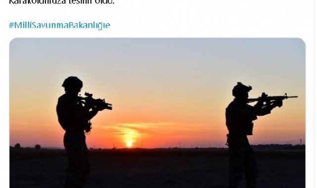 MSB: Irak'ın kuzeyinde örgütten kaçan 3 PKK'lı terörist, Habur'da Hudut Karakoluna teslim oldu