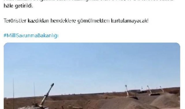 MSB: Saldırı hazırlığındaki 6 terörist etkisiz hale getirildi