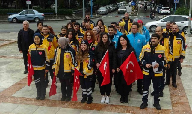 Muğla'da 112 Acil Sağlık Hizmetleri Haftası kutlandı