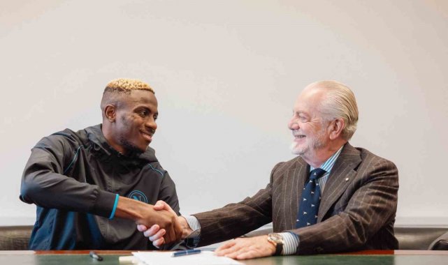 Napoli, Victor Osimhen'in sözleşmesini uzattı