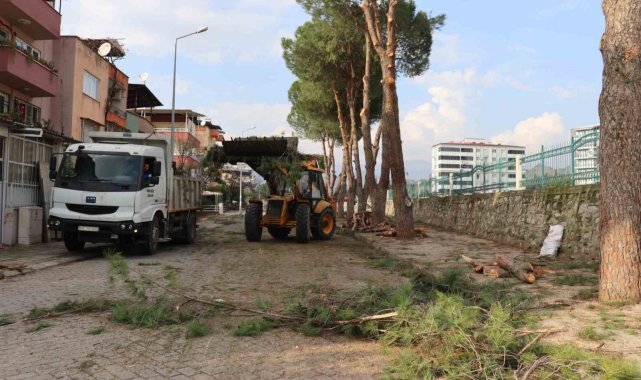Nazilli'de kış hazırlıkları devam ediyor