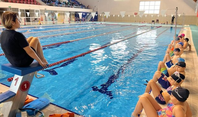 Nazilli'de minikler suyla buluştu