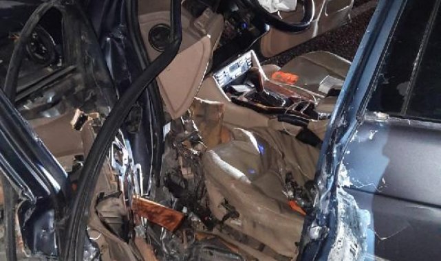 Nevşehir'de 2 otomobil çarpıştı; 4'ü ağır 8 yaralı