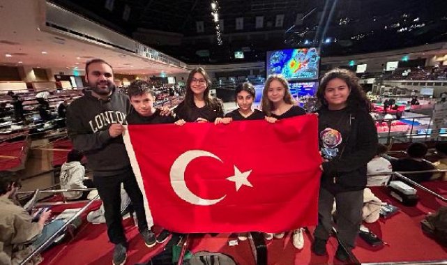 Ortaokul ve liselilerin tasarladığı robotlar ile Tokyo'daki yarışmada dünya 6'ncısı oldular