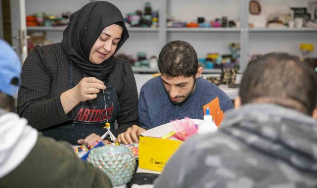 Özel bireyler Mersin'de engel tanımıyor