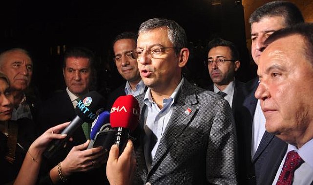 Özgür Özel, yerel seçim için ilk adayını açıkladı