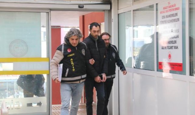 Park halindeki 35 aracın camlarını kıran şüpheli adliyede