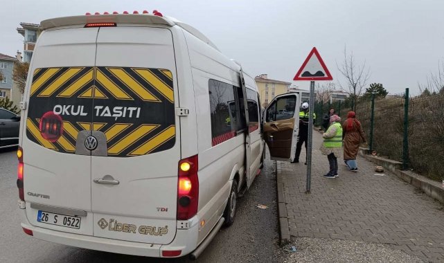 Polis ve jandarmadan okul servislerine denetim