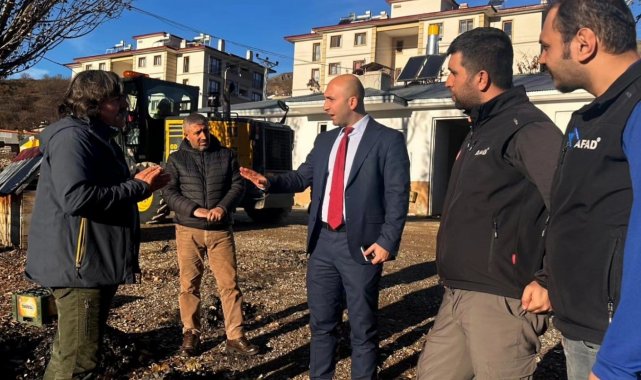 Pülümür'e konteyner kent kuruluyor