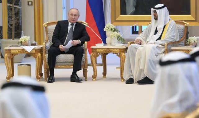 Putin, BAE Devlet Başkanı Nehyan ile görüştü