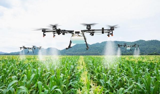 "Drone sulama yöntemiyle su kaynakları daha verimli kullanılıyor"