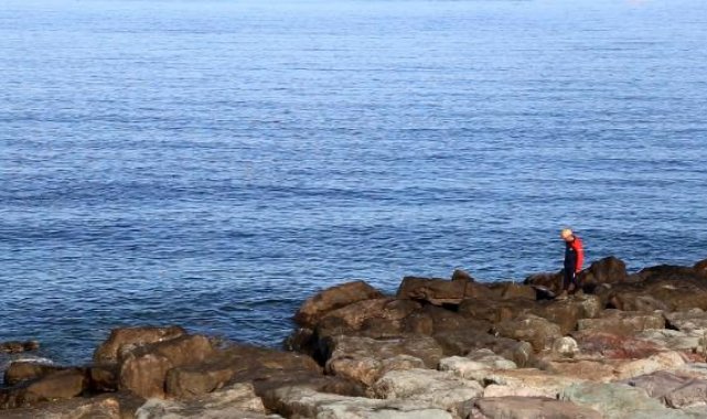 Rize'de dalgalara kapılan kadını arama çalışmalarında 8'inci gün