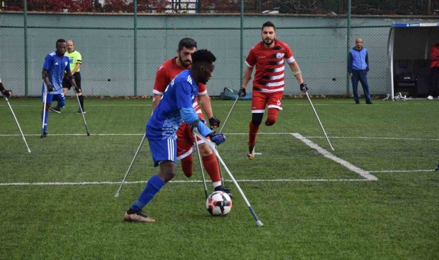 Şahinbey Ampute Takımından net skor 3-0