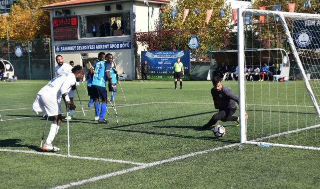 Şahinbey Ampute'den anlamlı ve farklı galibiyet 5-0