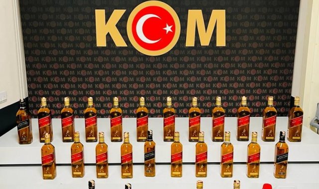 Sahte alkol operasyonunda bir kişi yakalandı