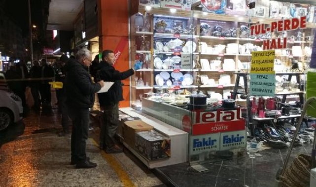 Samsun'da 2 iş yeri kurşunlandı