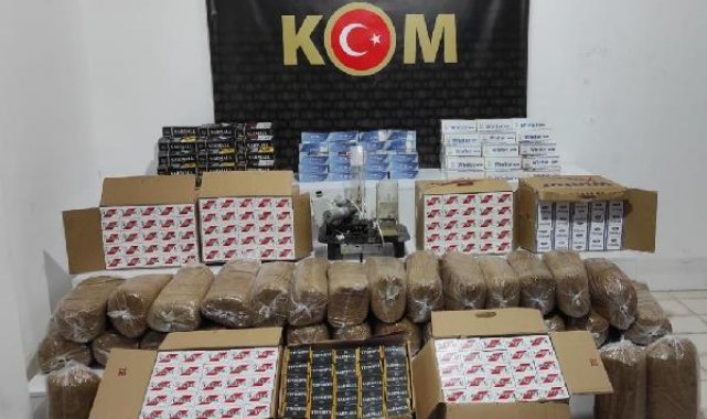 Samsun'da tütün mamulleri kaçakçılarına operasyon: 30 gözaltı