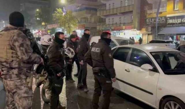 Şanlıurfa'da güvenli şehir uygulaması: 25 gözaltı