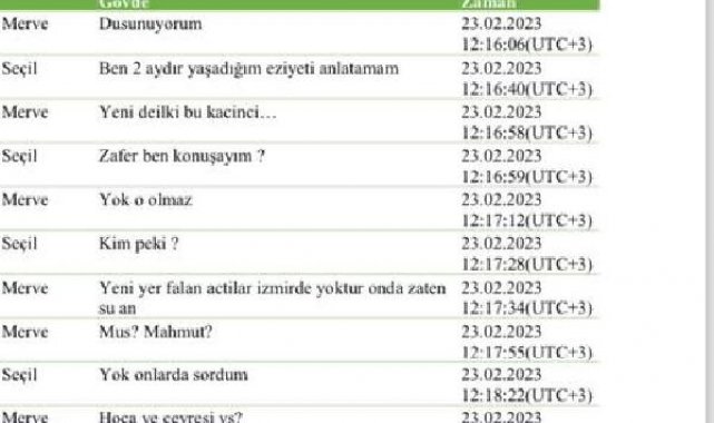 Seçil Erzan'ın telefonu incelendi bilirkişi raporu ortaya çıktı