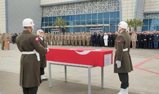Şehit Cebrail Dündar için Mardin'de tören