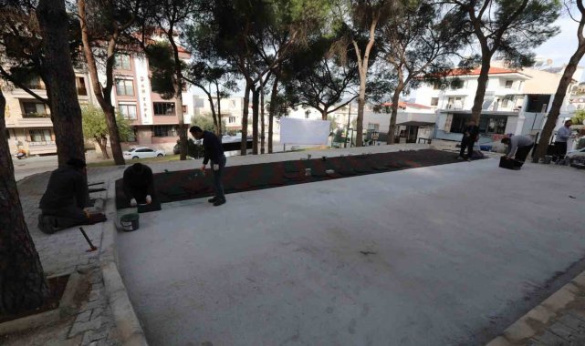 Selçuk'taki Çamlık Parkı yenileniyor