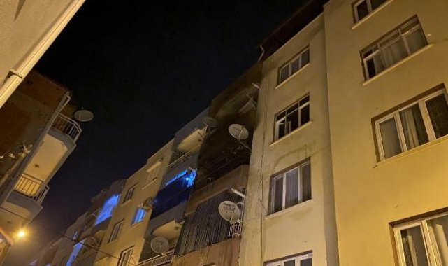 Sigaranın evde çıkardığı yangın korkuttu