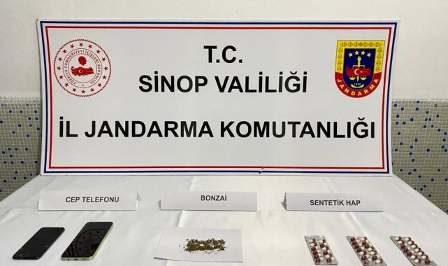Sinop'ta uyuşturucu operasyonu: 2 gözaltı