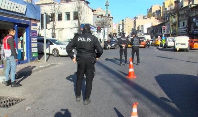 Şişli'de polisten yılbaşı denetimi