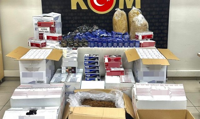 Sivas'ta kaçakçılık operasyonu, binlercesi ele geçirildi
