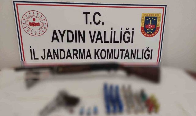 Söke'de silah kaçakçılığı operasyonu