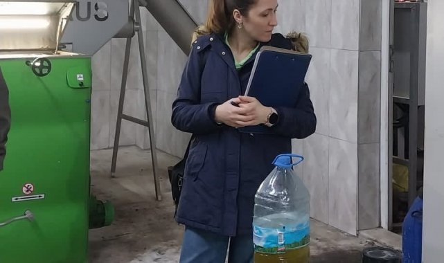 Söke'de zeytinyağı işletmeleri denetlendi