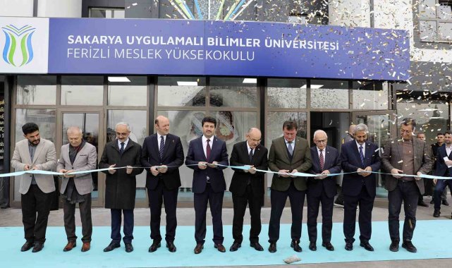 SUBÜ Ferizli MYO'nun yeni binası törenle açıldı