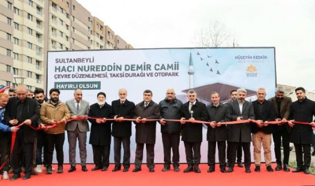 Sultanbeyli Hacı Nureddin Demir Camii ibadete açıldı