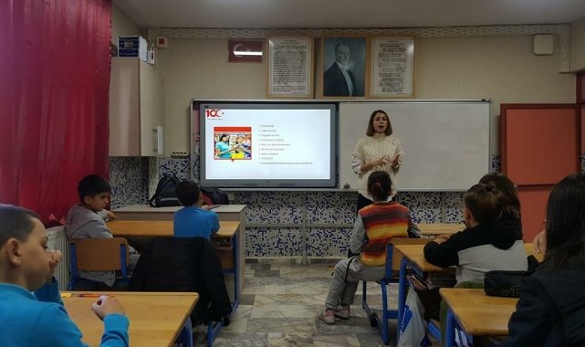 Sultanhisar'da öğrencilere gıda okuryazarlığı eğitimi verildi