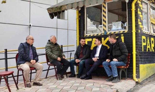 Taksi esnafıyla samimi sohbet