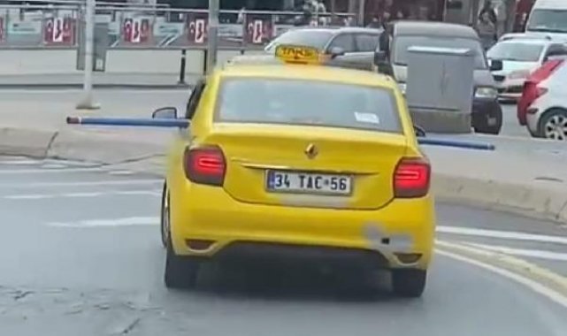 Taksiyle tehlikeli taşımacılık